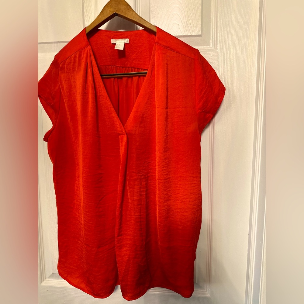 H&M top orange